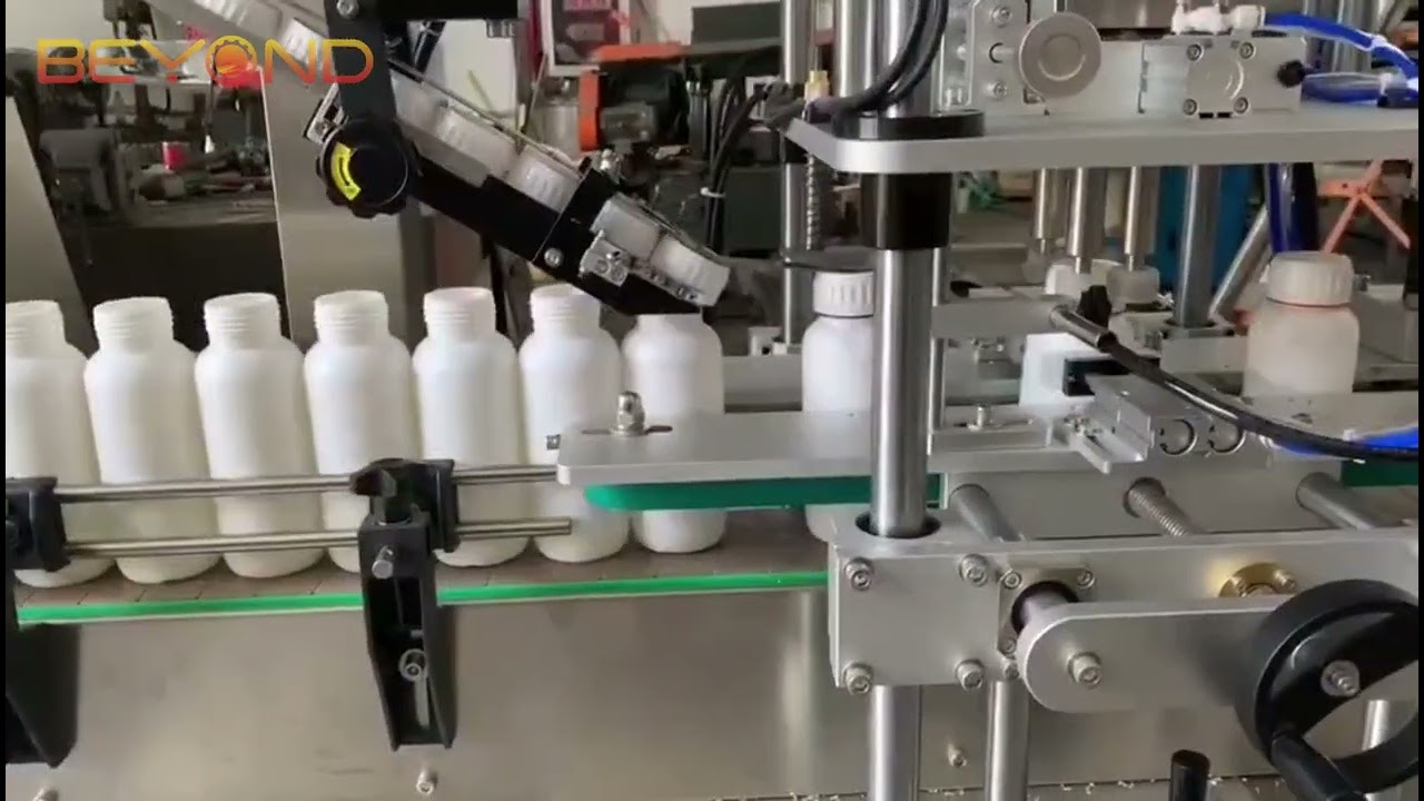 Dish Detergent Capping Machine丨2024洗涤剂旋盖机 from Beyond Machinery