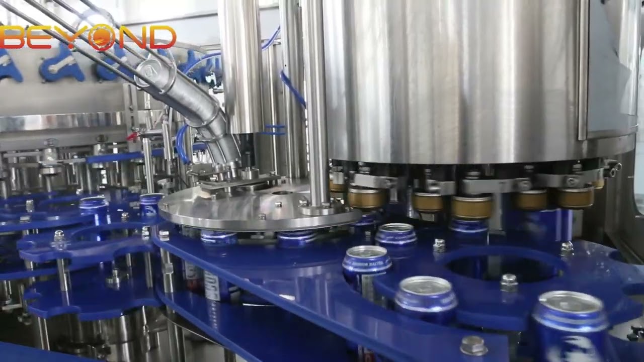 Inside the 32-8 Can Filling Machine – 10000 CPH for 500ml