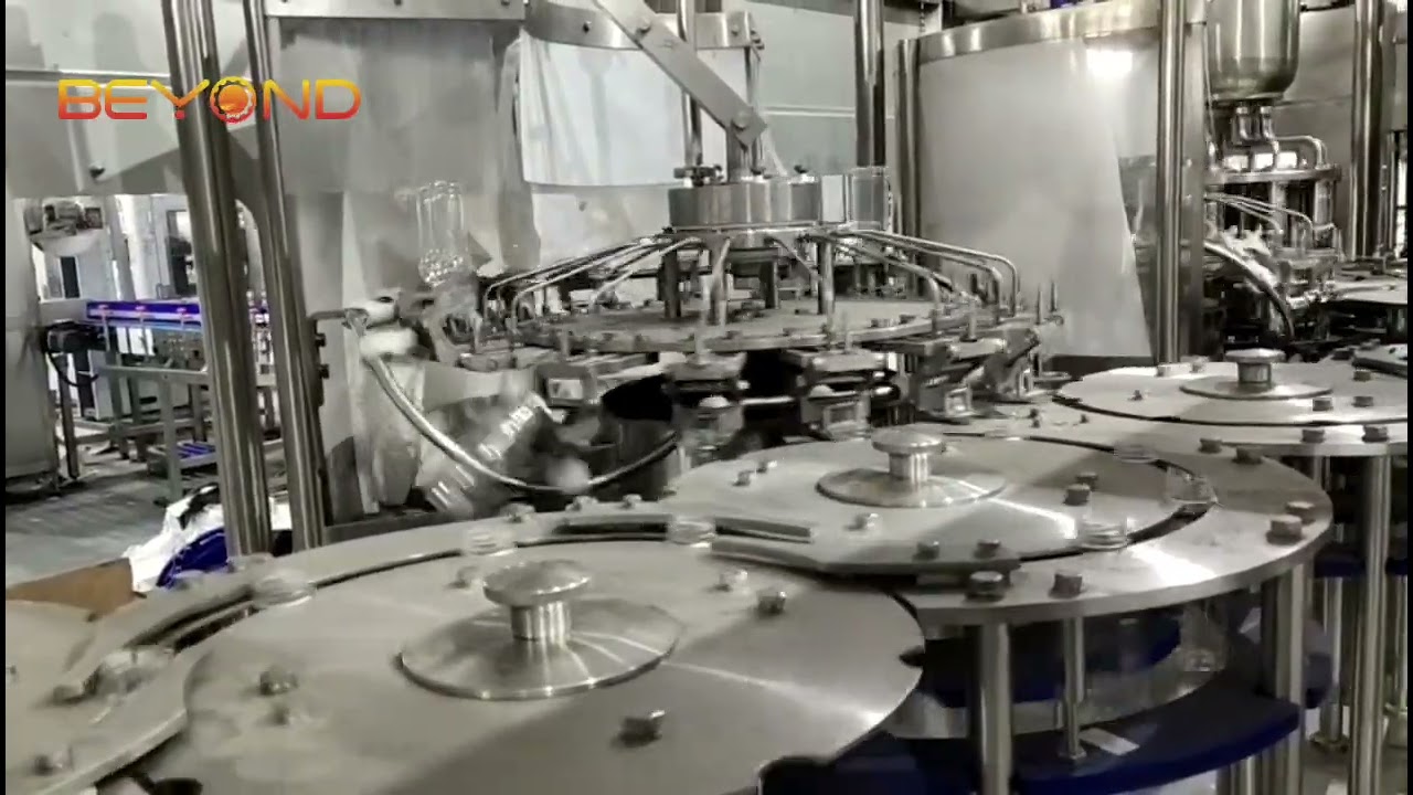 Ultra Clean 24-24-24-16-5 Milk Filling Machine | 6000BPH 330ML for High Hygiene Standards