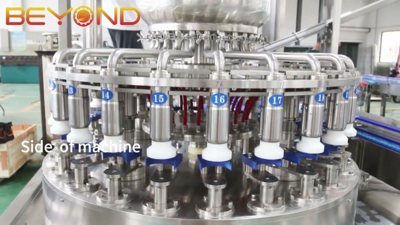 High Speed Plastic Can Filling Machine 10000 CPH | 200ml Gravity Filler with Liquid Nitrogen Dosing