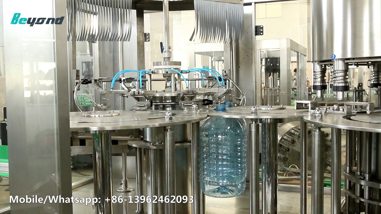 9-9-4 5L big bottle 3 in 1 pure water filling machine