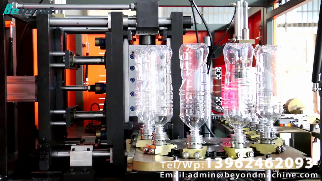 2L auto 2cavities bottle blow molding machine from BEYOND MACHINERY
