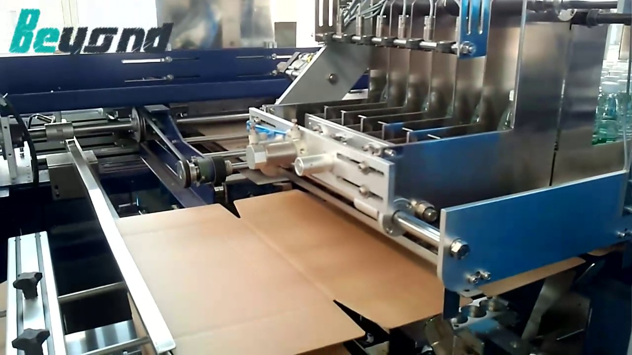 full auto hot glue carton packing machine