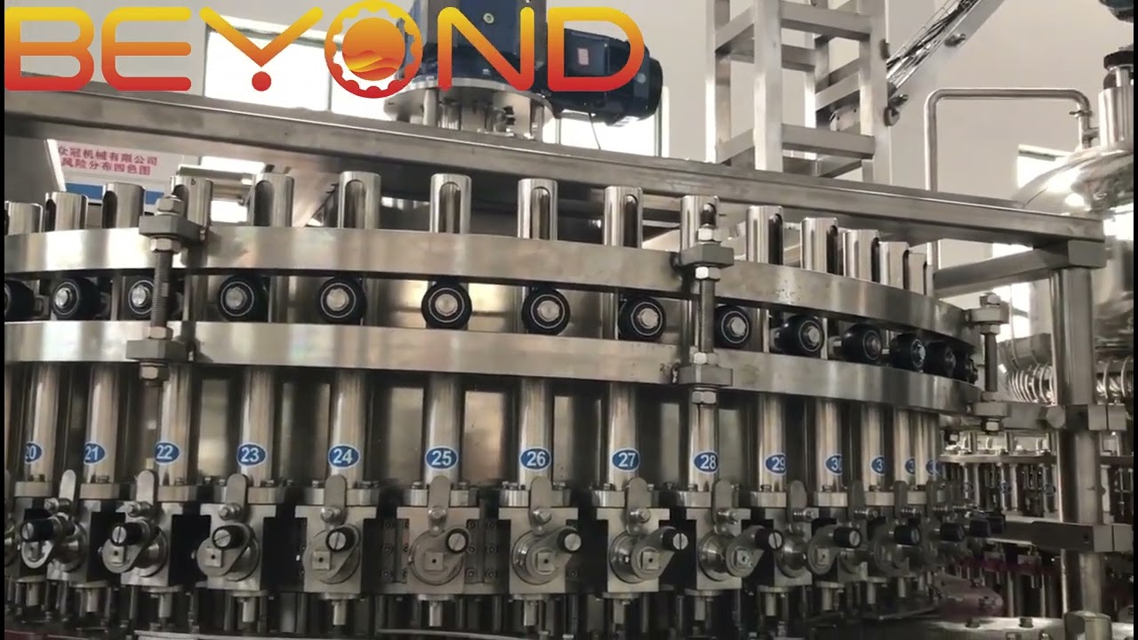 Automatic 15000BPH 4-In-1 Fruit Pulp Juice Rinsing Filling Capping Machine