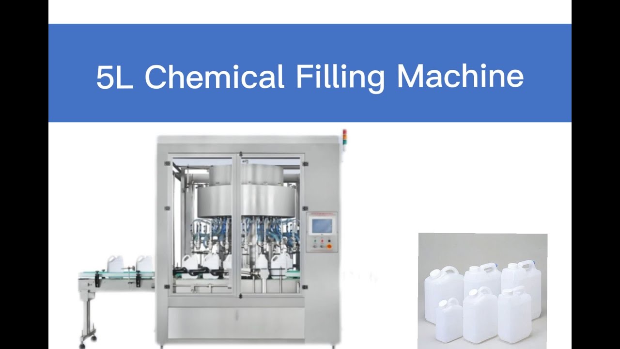 5L Chemical Filling Machine 丨Detergent Filling Machine丨 2022 5L化學品灌裝機