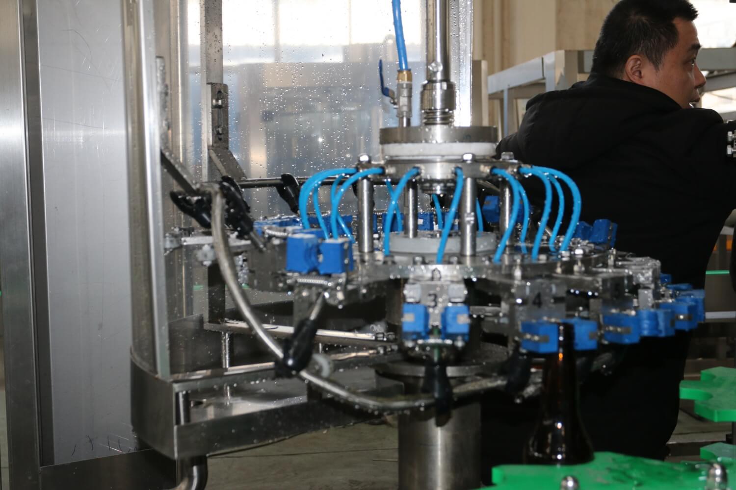 Efficient Glass Bottle Water Filling Machine | High Output