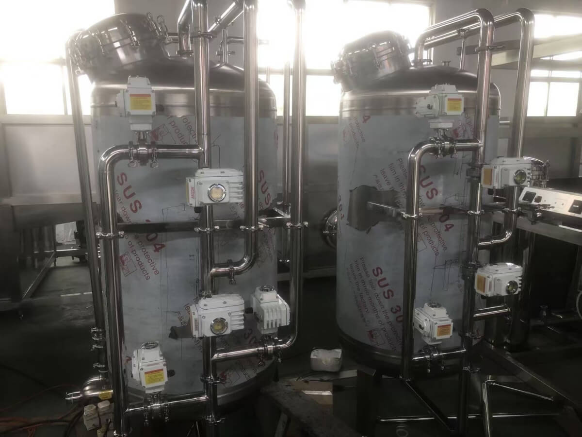 Water Treatment System with Automatic Valve Control: Efficient ...