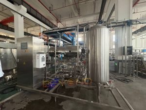 mélangeur à haut rendement énergétique 18-20 °C dans la production de boissons